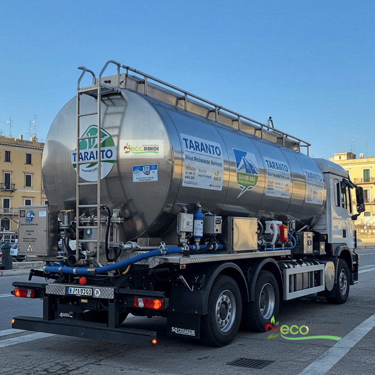 Trasporto acque Prime piogge Taranto